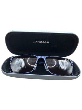 JAGUAR MOD. 37508-3100 BLUE GUNMETAL SUNGLASSES 59-16 (NEW)